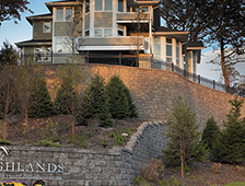 EdenVale retaining wall