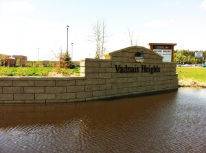 City of Vadnais Heights retaining wall   