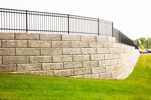 St. Jude Medical Parking lot wall